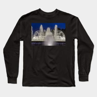 Colorful performance of Magic Fountain Long Sleeve T-Shirt